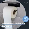 Sanics WC-Rollenhalter mit Ablage – Toilettenpapierhalter – Produktbild-Vorschau 5