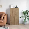 vidaXL Kancelárska skriňa Artisan dub 60 x 32 x 115 cm Náhľad obrázku produktu 3