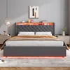 MODFU Boxspringbett 160x200 mit Matratze und Produktbild-Vorschau 3
