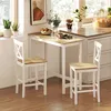 Lot de 2 tabourets de bar HOMCOM : tabourets de cuisine Voir les images du produit 7