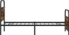 vidaXL Rám postele bez matrace 90x200 cm kouřový dub Náhled obrázku produktu 6