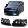 Für VW Bus T5 2003-2009 Klarglas H7 H1 Scheinwerfer Schwarz mit LWR Motor in der Farbe Schwarz von Carparts-Online GmbH Produktbild-Vorschau