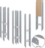 LARS360 91mm H-anker H-Pfostenträger Materialstärke 5mm, Produktbild-Vorschau 1
