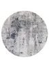 Tapis SKY Rond Moderne Gris Clair Salon 200 x 200 cm Voir les images du produit 2