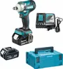 A collection of Makita power tools and accessories laid out on a white background. Produktbild-Vorschau