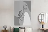 MuchoWow® Poster Minimalismus - Porträt - Schwarz - Weiß Produktbild-Vorschau 4