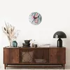 Wanduhr - Rund - Glasuhr - Blume Eukalyptus Australier - Produktbild-Vorschau 7