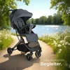 tectake® Buggy-Kinderwagen Finn Einhand-Klappmechanismus, Produktbild-Vorschau 8