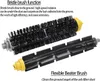 Two vacuum cleaner brush parts are shown against a white background, with descriptive text. Produktbild-Vorschau
