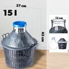 KADAX Balon Butla Gąsior Na Wino W Koszu z Zakrętką 15 L Podgląd zdjęcia produktu 4