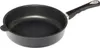 A black frying pan with a black handle is shown against a white background. Náhled obrázku produktu