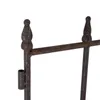 Schmuckzaun Metallzaun Gartenzaun 72x67 cm Zaunelemente 2er Produktbild-Vorschau 2