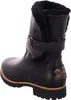 A black winter boot with fur lining. Anteprima dell’immagine prodotto