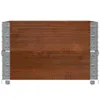 vidaXL Pflanzkasten Braun 80x60 cm Massivholz Kiefer Produktbild-Vorschau 4