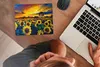 MuchoWow® Mauspad Mousepad Gemälde - Ölfarbe - Blumen - Produktbild-Vorschau 3