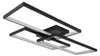 ZMH LED Plafonnier Noir Dimmable avec télécommande Salon Voir les images du produit 2
