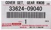 TOYOTA Auris Verso Avensis 6 marce cuffia pomello cambio Anteprima dell’immagine prodotto 4