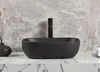 Keramické umývadlo Black Matt 46X32 cm Montáž na dosku Náhľad obrázku produktu 3