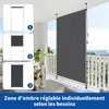 FCH Senkrechtmarkise Klemmmarkise 150x270x(210-310) cm Produktbild-Vorschau 8