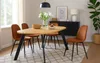 Runder Ausziehbarer Tisch für Esszimmer, LEX, Loft-Stil, Produktbild-Vorschau 10