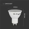 A product image of a V-TAC LED spotlight with dimensions indicated. Produktbild-Vorschau