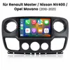 2+64GB 10”Android 15 Autoradio Carplay Für Renault Master Produktbild-Vorschau 1