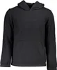 Herren Sweatshirt Schwarz - Langarm, Kapuze, Kängurutasche, Produktbild-Vorschau 1