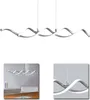 A modern, wavy LED pendant light fixture shown against a white background. Produktbild-Vorschau
