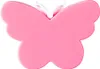 A pink butterfly-shaped night light. Produktbild-Vorschau