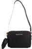 A black Valentino Bags handbag is shown against a white background. Voir les images du produit