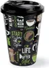 Plastový pohár na kávu s viečkom 500 ml vo vitríne - COFFEE Náhľad obrázku produktu 2