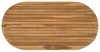 Plateau de table : 110 x 55 x 3,5 cm. Forme : ovale. Voir les images du produit 2