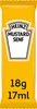 Heinz Musztarda średnio ostra saszetka 100x17ml 1700g Podgląd zdjęcia produktu 2