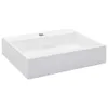 vidaXL Waschbecken 50 x 38 x 13 cm Mineralguss/Marmorguss Produktbild-Vorschau 3