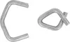 DEL C-Clips Stahl Zink Alu beschichtet Ø 4,0 mm - 100 Stück Produktbild-Vorschau 1