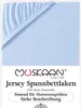 Müskaan Jersey Spannbettlaken 90x200cm - 100x200cm hellblau Produktbild-Vorschau 1
