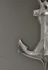 WOHNLING Dekoracyjna Kotwica 70 cm Srebrna Duża Aluminiowa Podgląd zdjęcia produktu 4
