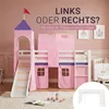 Homestyle4u Hochbett 90x200 mit Rutsche Turm Tunnel Produktbild-Vorschau 10