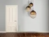 Globo Lighting Hängeleuchte Metall braun, 3x E27 Produktbild-Vorschau 3