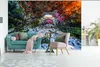 MuchoWow® Fototapete für Wohnzimmer oder Schlafzimmer Produktbild-Vorschau 2
