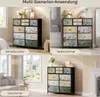 WOLTU Kommode mit 10 Schubladen aus Stoff, Sideboard, Produktbild-Vorschau 6