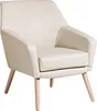 Max Winzer Sessel Alegro - Kunstleder beige - Maße: 67 x 71 Produktbild-Vorschau 1