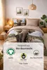 Sognamo Bio-Baumwoll Bettwäsche 135x200 cm – Modell Mumba Produktbild-Vorschau 3