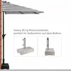 Sekey Balkonschirm Halbrund 270 cm – Sonnenschirm mit Produktbild-Vorschau 4