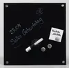 Zeller Memobord, Glas, schwarz 40x40 Produktbild-Vorschau 2