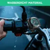 Motorrad Uhr Lenker Aluminium Quarz – 22-28mm, wasserdicht, Produktbild-Vorschau 4