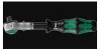 Zyklop Speed-Knarre 8000 A SB, 1/4" (mit schwenkbarem Kopf) Produktbild-Vorschau 2