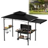 XMTECH Grilový altánok 245 x 141 x 253 cm s bočným Náhľad obrázku produktu 1