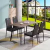 Albatros Esszimmerstühle SALERNO 6er Set, Grau - Edles Produktbild-Vorschau 6