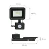 Spectrum LED Fluter Noctis Lux Schwarz IP44 10W 810lm Produktbild-Vorschau 5